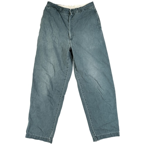 Vintage RRL Double RL Ralph Lauren 90s Twill Pants Mens 34x30 Blue